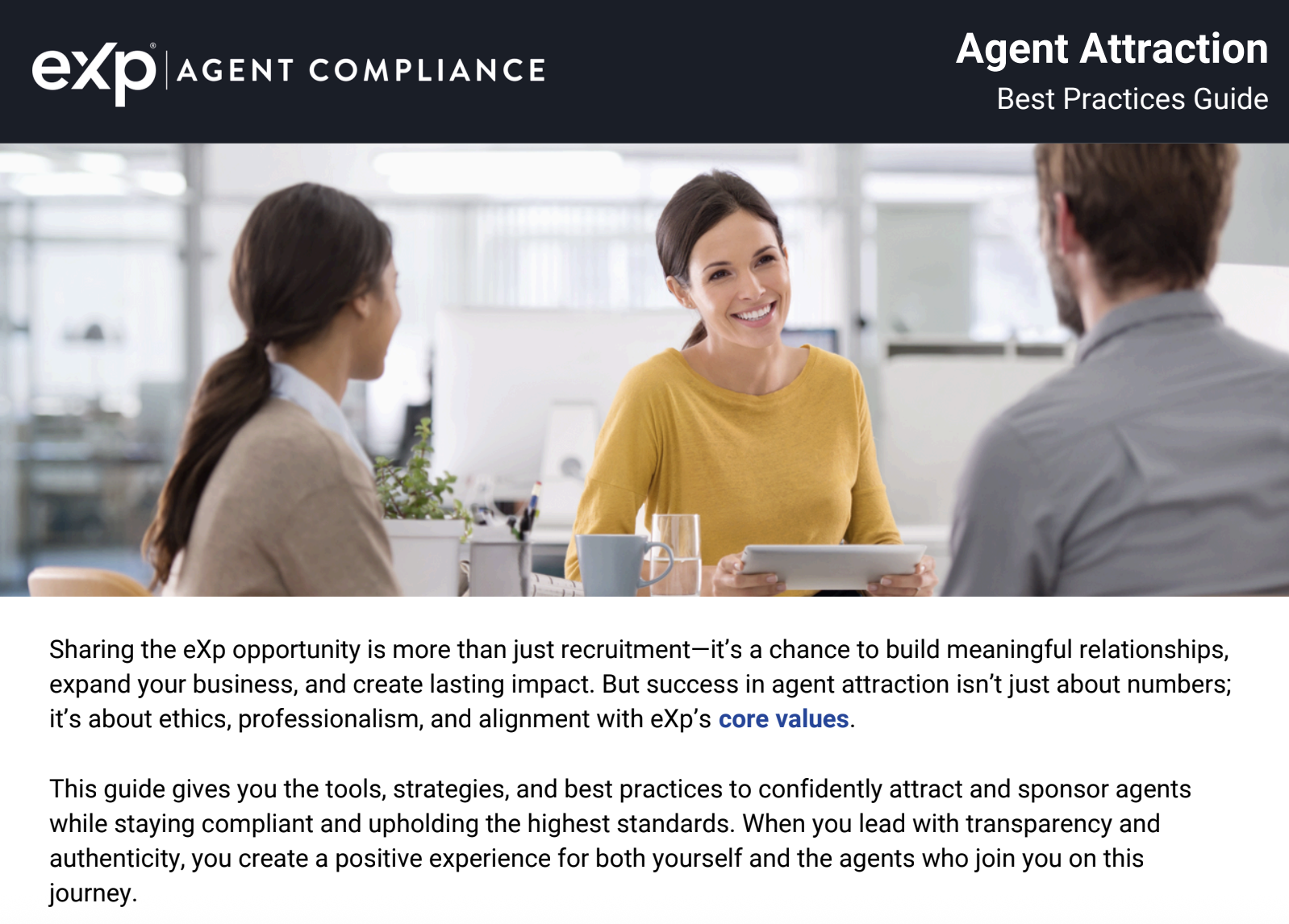 Agent Attraction Best Practices Guide (PDF)