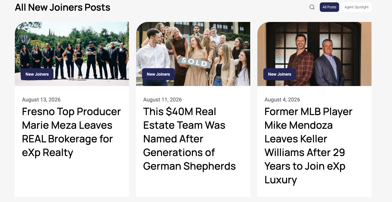 New Joiner Stories